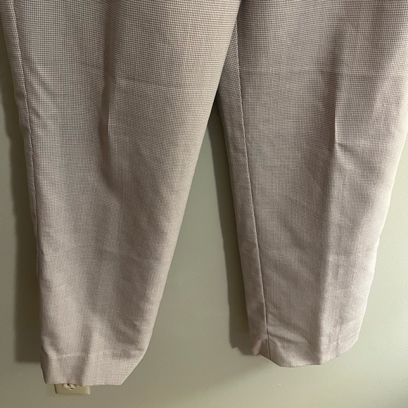 Pendleton cream small checkered loose fit trousers size 14 - Picture 6 of 10